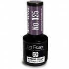 La Rosa Hybrid Gel Polish CREME Dark Burgundy