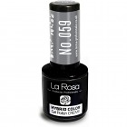 La Rosa Hybrid Gel Polish CREME Light Grey