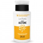 La Rosa Professional Cosmetic Nail Acetone with Pump 190 ml