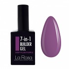 La Rosa 7 in1 Builder Gel in the bottle Deep Plum Purple 15 ml